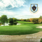 「アルパインゴルフ&スポーツクラブ」のスコアカード（2012年12月）