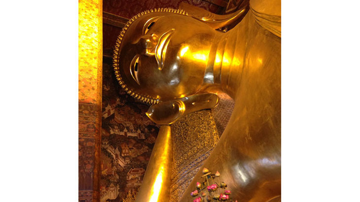 バンコク観光！「ワットポー」で大寝釈迦仏を観てきました。