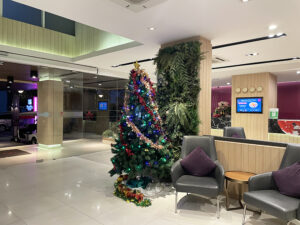 クリスマスツリー「パシフィックパークホテル」