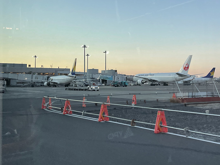 第2ターミナル到着「羽田空港」