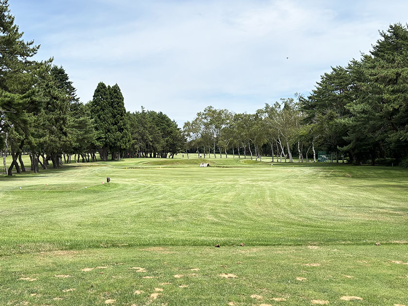 函館ゴルフ倶楽部、3番12番PAR3