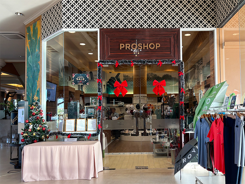 ロイヤルレイクサイドGCのプロショップ