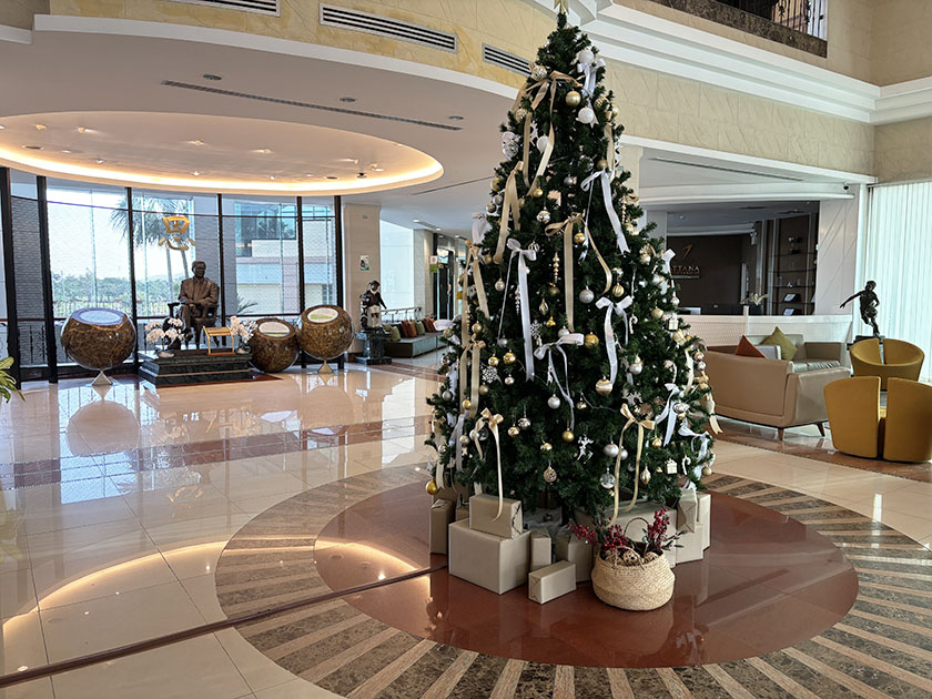 クリスマスツリー　パタナゴルフ＆スポーツリゾート