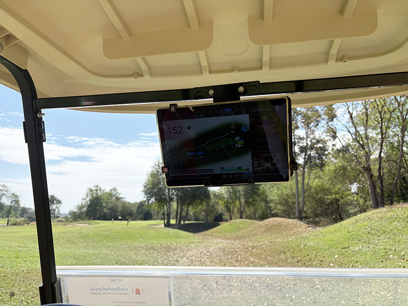 GPSナビ付カート　パタナゴルフ＆スポーツリゾート