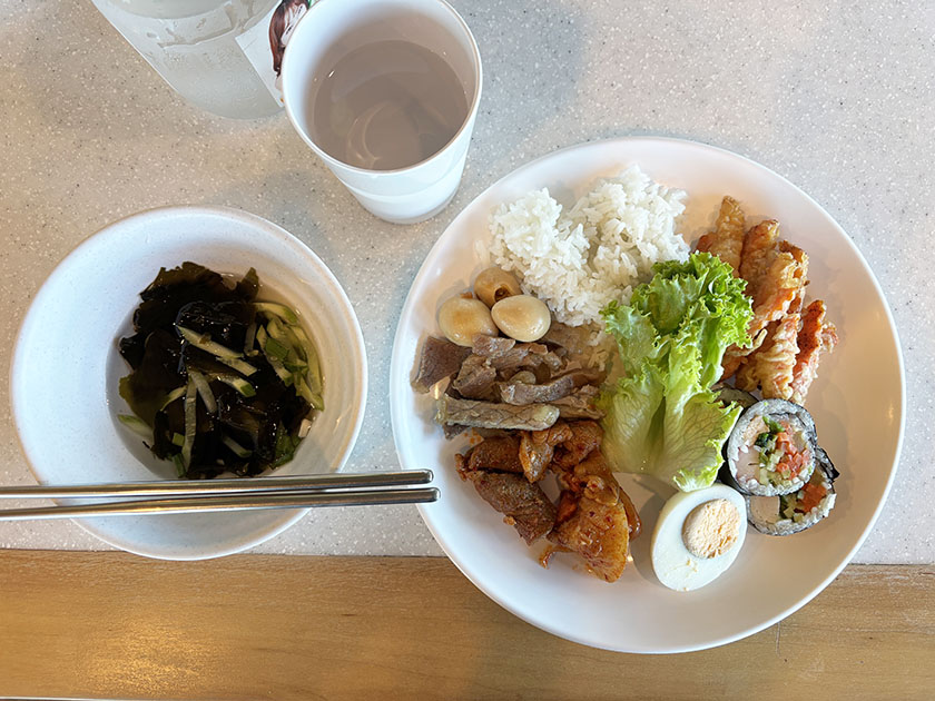 食べたもの　パタナゴルフ＆スポーツリゾート