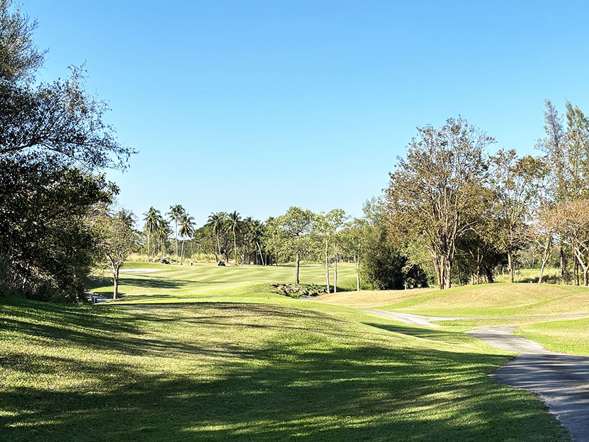 Aコース8番　カオキオカントリークラブ