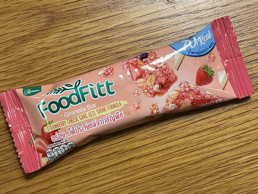 フードフィット グラノーラバー ストロベリーチーズケーキ