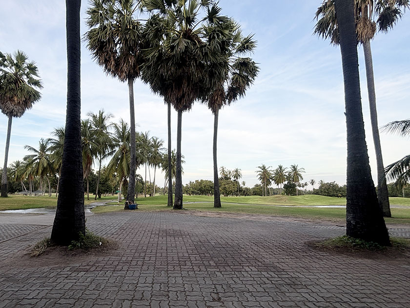 朝は涼しかった マウンテンシャドウゴルフ