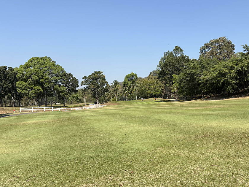 難関16番PAR5はボギー トレジャーヒルGC