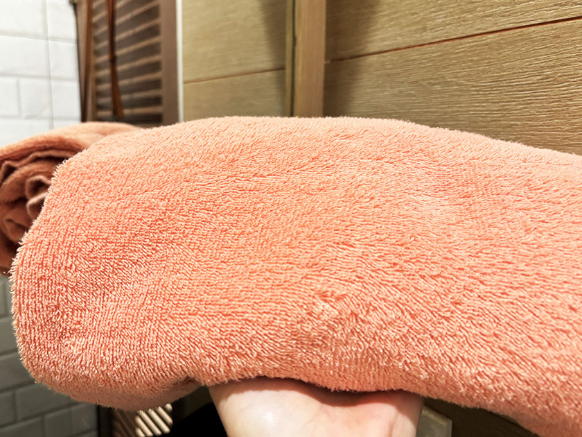 タオルがリニューアルされてた トレジャーヒルGC