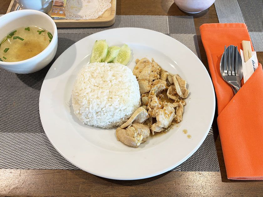 酔ったチキン頼んでみた トレジャーヒルGC