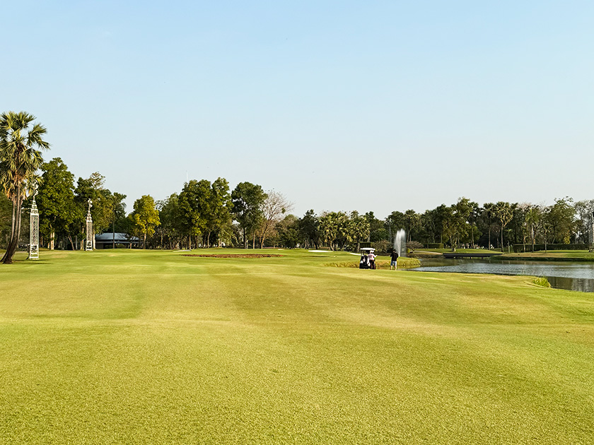 コースもきれいになった　フローラヴィル・ゴルフ＆カントリークラブ