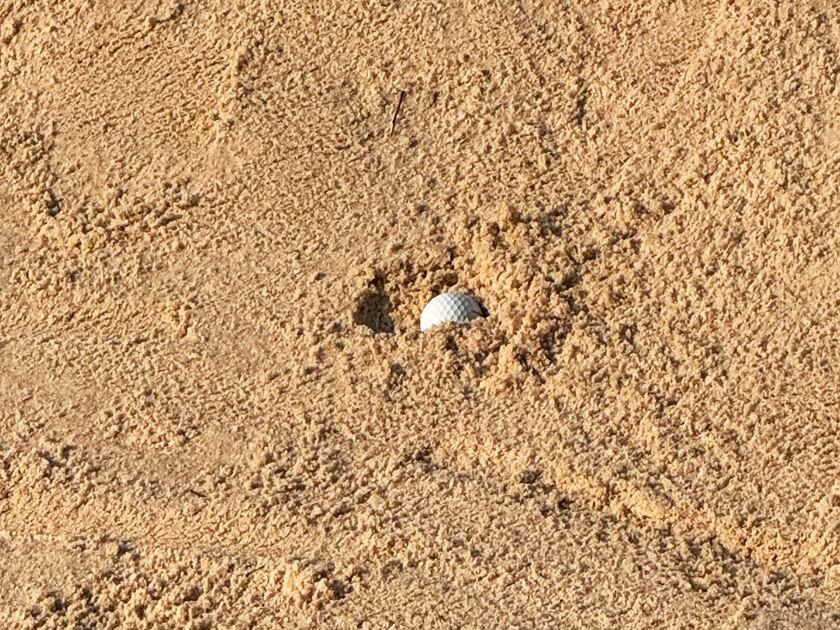 バンカーもふかふかで目玉になった　フローラヴィル・ゴルフ＆カントリークラブ