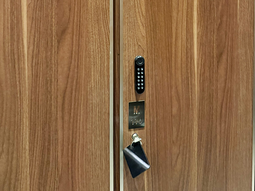 パスワードを設定するタイプのロッカー　フローラヴィル・ゴルフ＆カントリークラブ