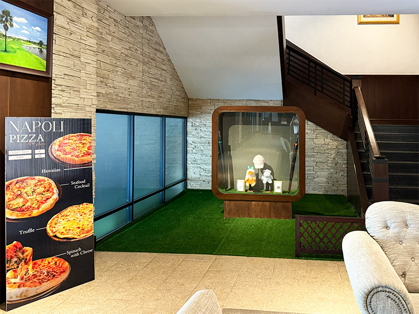 クラブハウス内 スワンゴルフクラブ