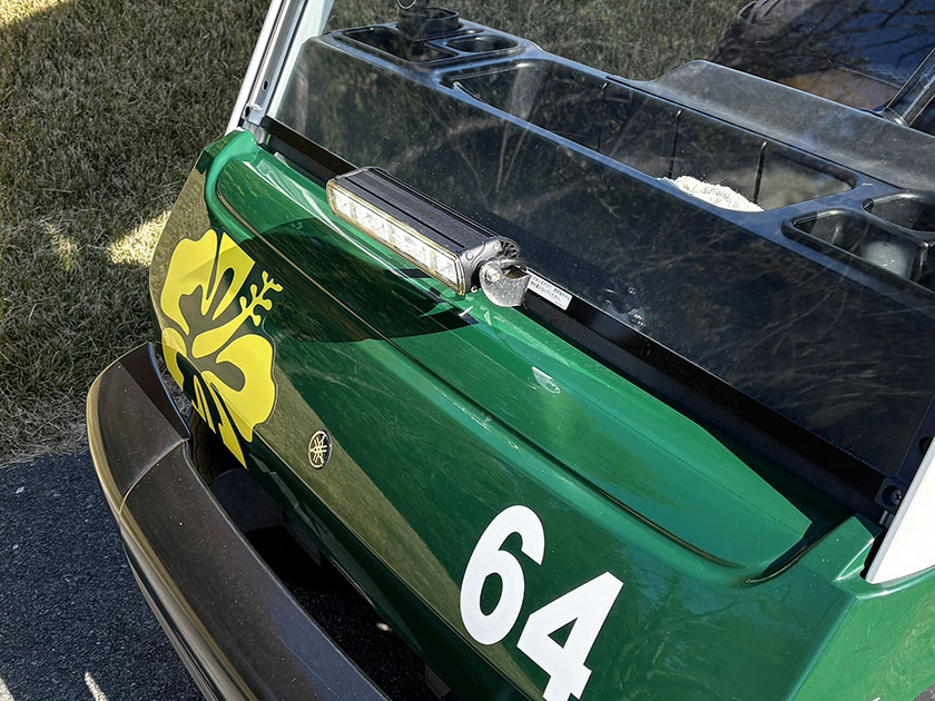 ライト付けてみた 福岡レイクサイドカントリークラブ